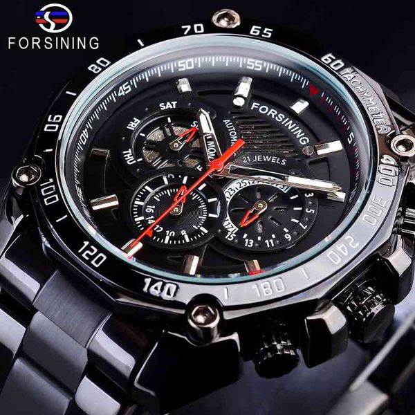 

steel researching steampunk sports black racing design gentlemen automatic watches brand luxury military mechanical male clock, Slivery;brown