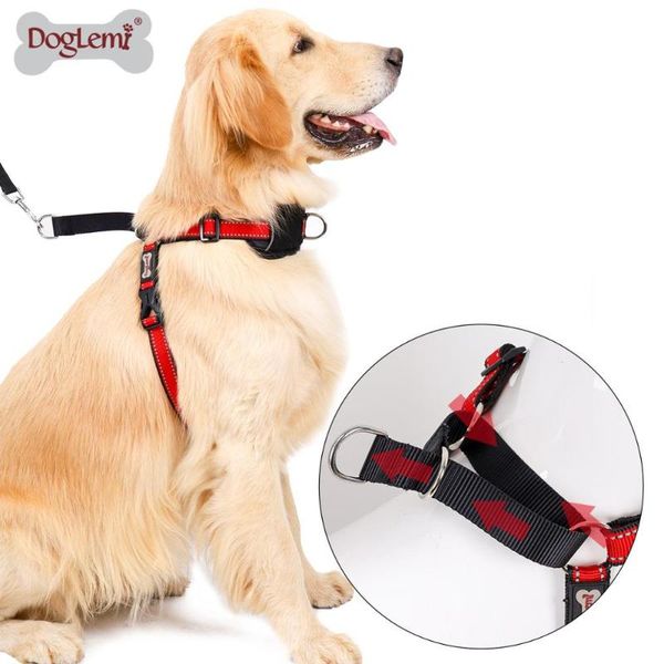 

dog collars & leashes no pulling harness pet training martingal easy control walking