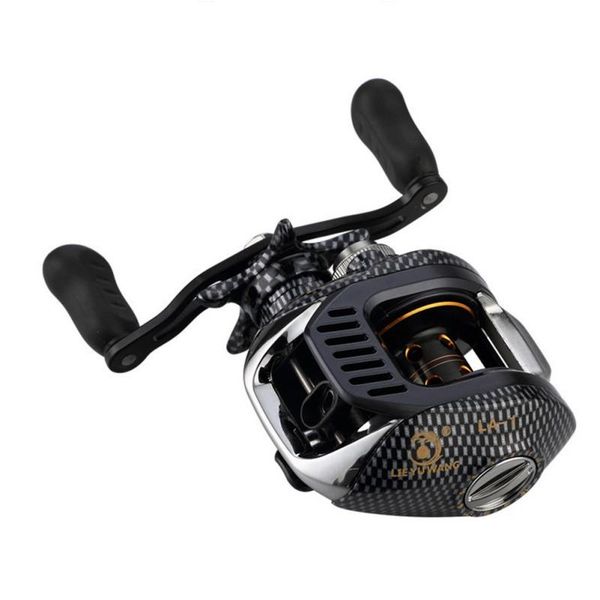 

baitcasting reels fishing reel bearing large line capacity lightweight left hand right bait casting tool