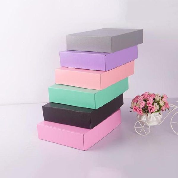 

gift wrap 5pcs 3layer package carton box corrugated kraft support to customized