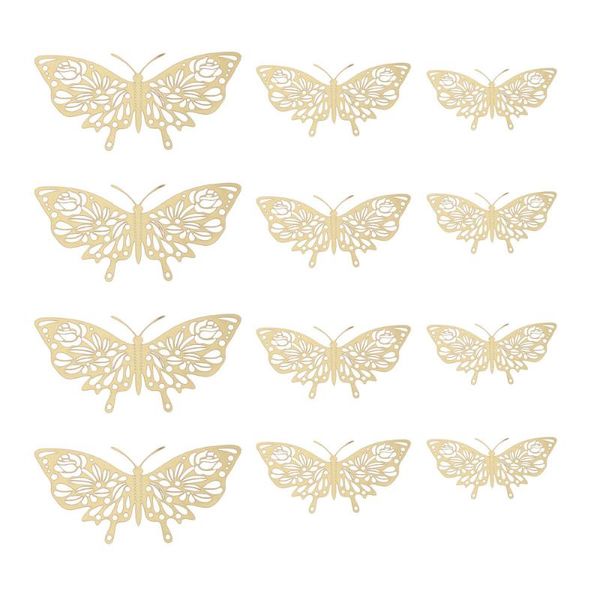 

wall stickers 12pcs butterflies decal 3d sticker decoration