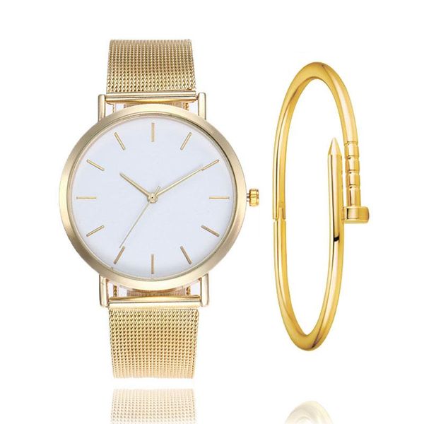 

wristwatches watch gift quartz relogio feminino marke manner uhren mode edelstahl analog quarz armbanduhr dame mesh band, Slivery;brown