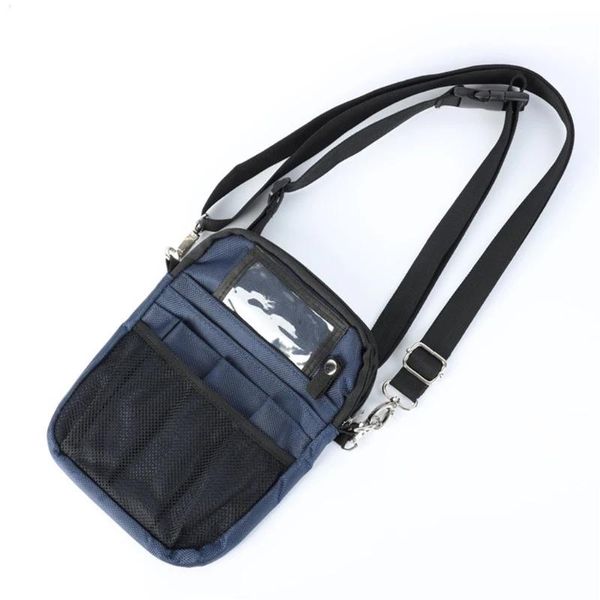 

card holders easyant waist bag, nursing tools pocket organizer, tool belt bag multifunctional oxford cloth portable, Brown;gray