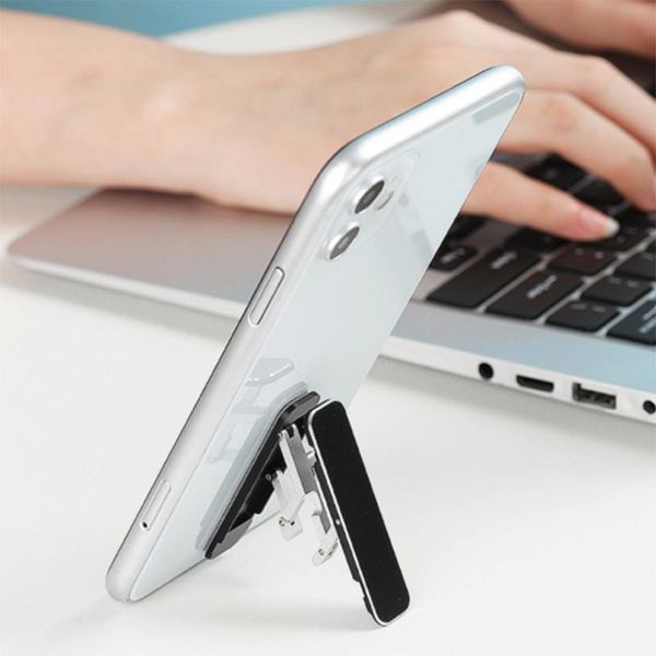 

cell phone mounts & holders universal aluminum portable folding desk mount holder mobile cradle foldable stand for cellphone