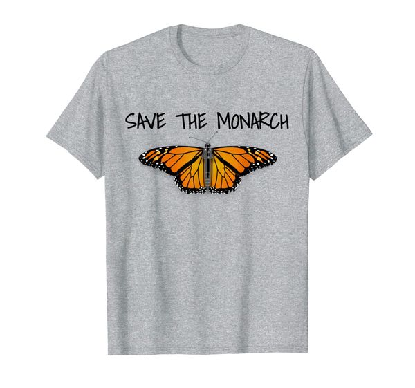 

save the monarch butterfly nature lover advocacy t-shirt, White;black
