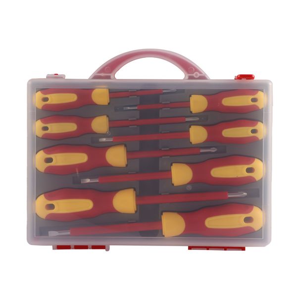 

8pcs insulated screwdriver set slotted torx magnetic screwdriver bits double end phillips screw bit set for electricians tools