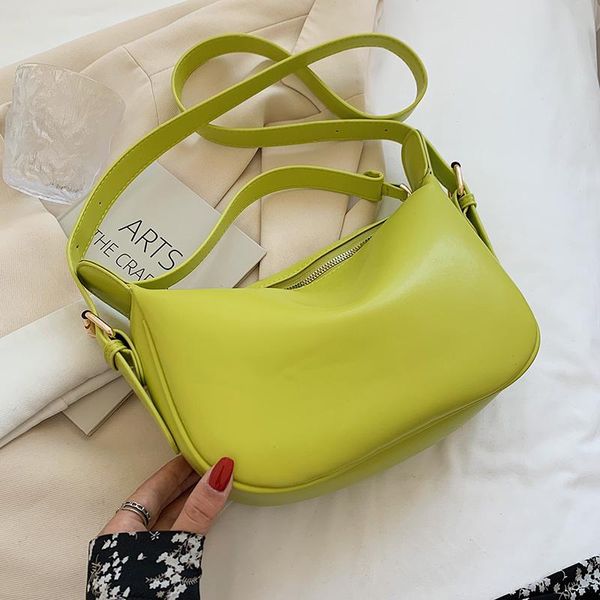 

evening bags small pu leather crossbody with short handle for women 2021 simple solid color trends shoulder handbags and purses