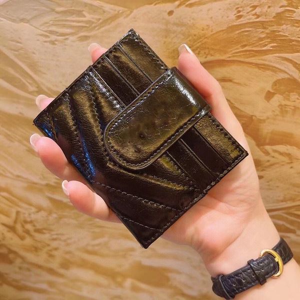 2021 Top hochwertige Brieftaschen Kartenhalter Luxus Männer Brieftaschen Ladies Wallet High-End-Luxurys Designer neueste Verpackungsschachtel