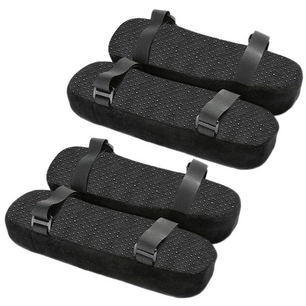 

seat cushions foam armrest cushion for chair pillow office wheelchair with cover belt (set of 4)