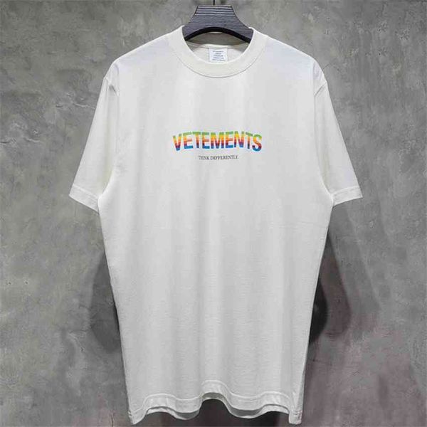 

men's t-shirts raiow vets soon man-woman shirt think differently letters printed embroidered vtm s, White;black