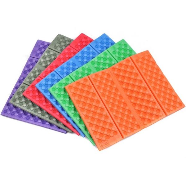

outdoor pads foldable folding camping mat seat bubble cushion portable waterproof chair beach picnic hiking activities pad