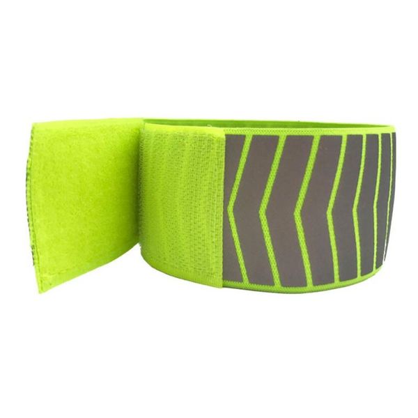 

wrist support reflective safety belt night sport running and jogging bike arm strap, Black;red