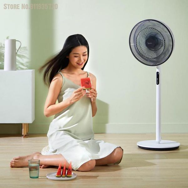 

electric fans fan household floor intelligent remote control quiet shaking head gale dormitory deskvertical powerful