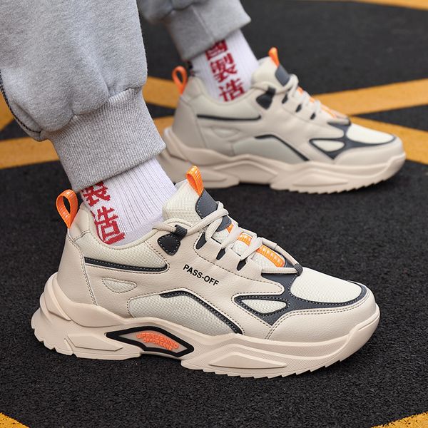 

fashion summer women men running shoes students outdoor sports sneakers black white khaki size eur 39-44 code 60-728