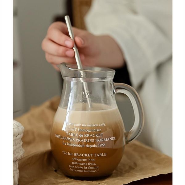 

wine glasses transparent glass small milk pot coffee cup with handle fruit juice bottle drainage dispenser flower vase