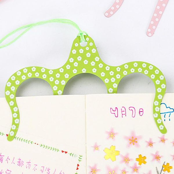 

craft tools 1pc creative paper clips girls heart fashion bookmarks student page book cute kawaii school office supply