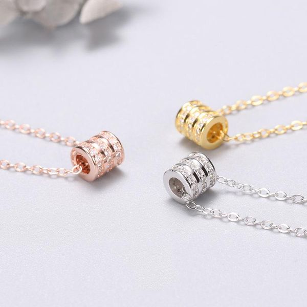 

chains small pretty waist 925 sterling silver necklaces senior clavicle o-chain 2021 women accessories jewelry