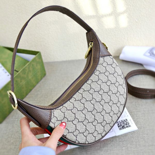 

luxury handbags and storage women vintage style half moon handbag wallet mini single shoulder bag canvas fashion bags aj
