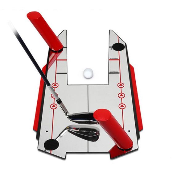 

golf training aids gloves trainer teaching auxiliary equipment push swing practice acrylic board tool zj55