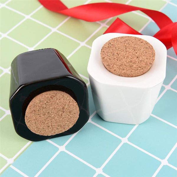 

nail art kits 1pcs/lot porcelain material white/black color acrylic glass dappen dish liquid powder container