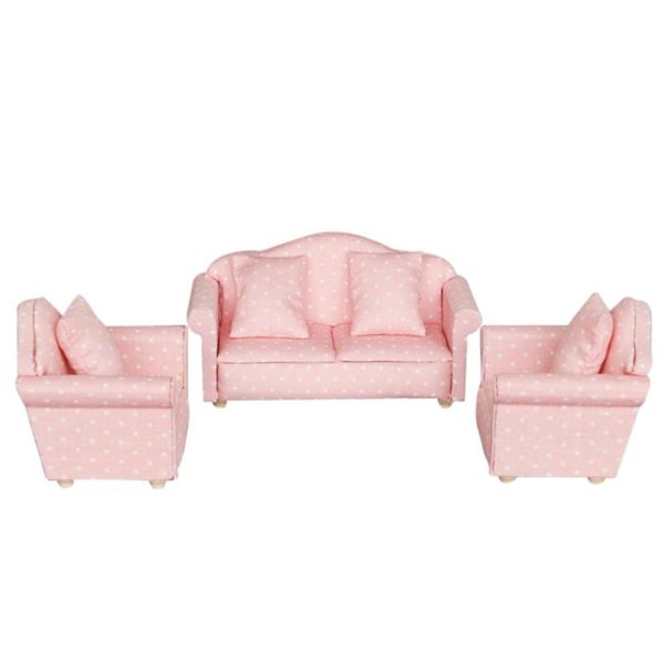 

chair covers 3pcs playhouse sofa decor children plaything mini with pillow