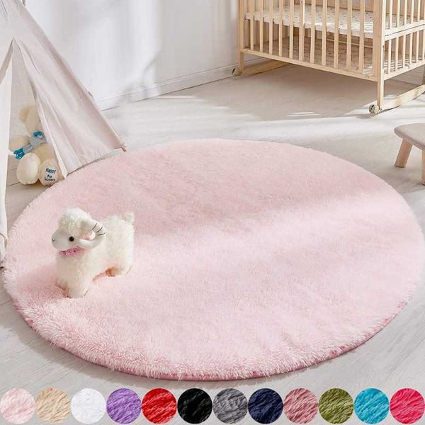 

carpets home decor bath bedroom carpet non-slip living room children kid floor shower rug yoga plush round mat