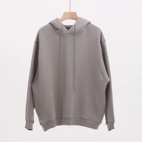 

19ss double hooded design hoodie pullover long sleeve sweatshirts street style hoodies men women hip hop casual streetwear size s-xl, Black