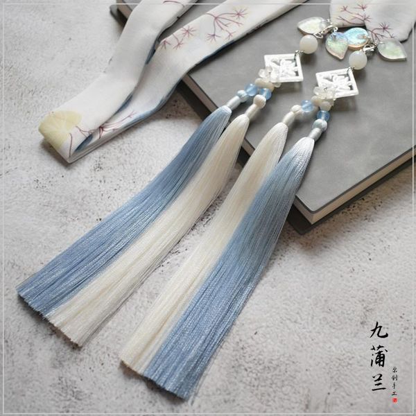 

party masks original design tassel pendant purse fresh wind girls hanfu hair band