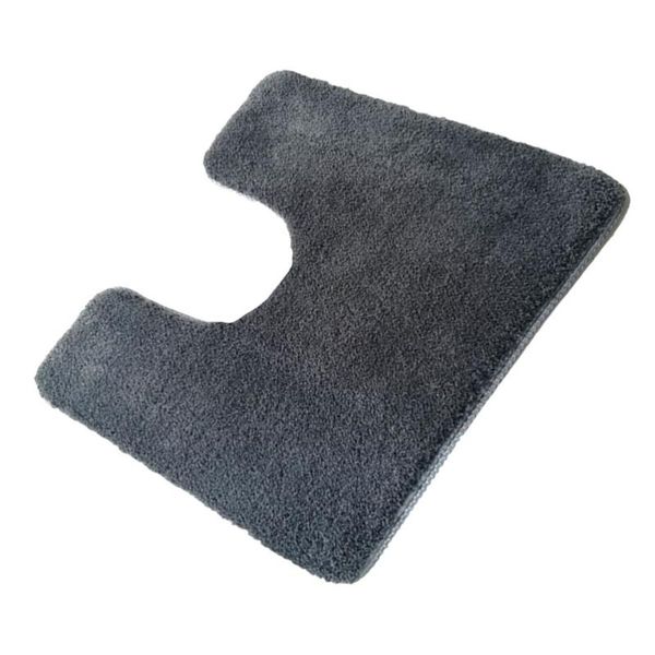 

carpets 1pc toilet bath mat u-shaped water absorption non-slip closestool floor