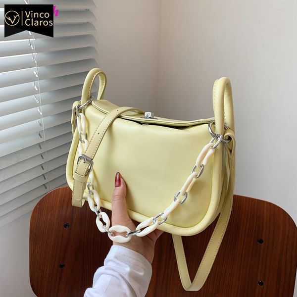 

evening bags chain square underarm shoulder bag leather designer handbags crossbody for women fashion sac a main small tote