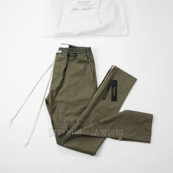 

GMAN high street Fear of God readymade fog A9X2, Wash green