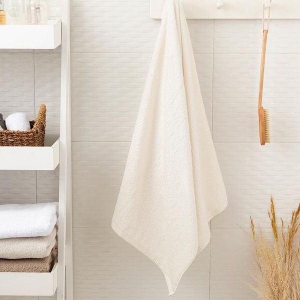 

towel bamboo bath - quality cotton cream face turkish textile product 70x140 cm