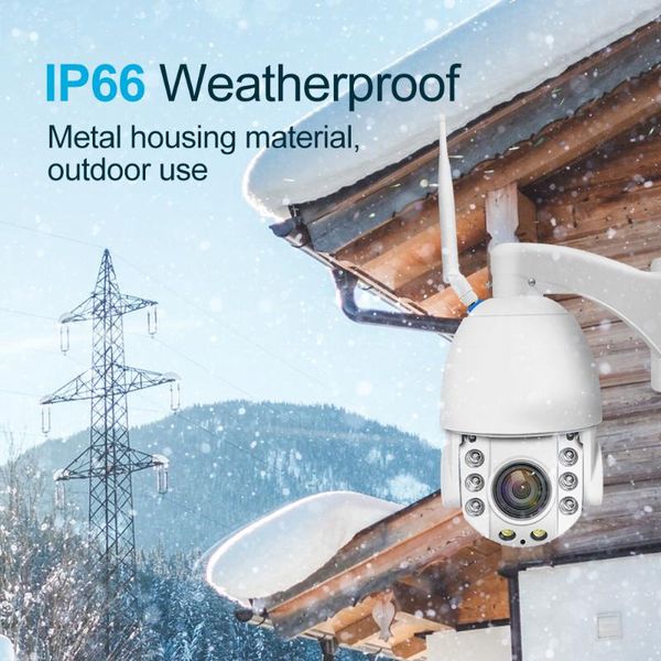 

cameras 1080p full hd cctv camera x20 digital zoom ptz ip66 weatherproof ip two way audio talk back outdoor wfi wireless