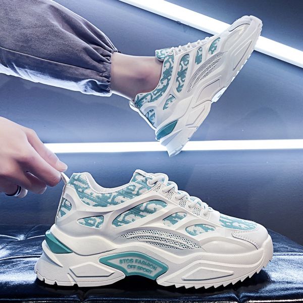 

fashion womens men running shoes designers white gray light green black jogging wallking sports trainers size eur 39-44 sneakers code: 88-fb