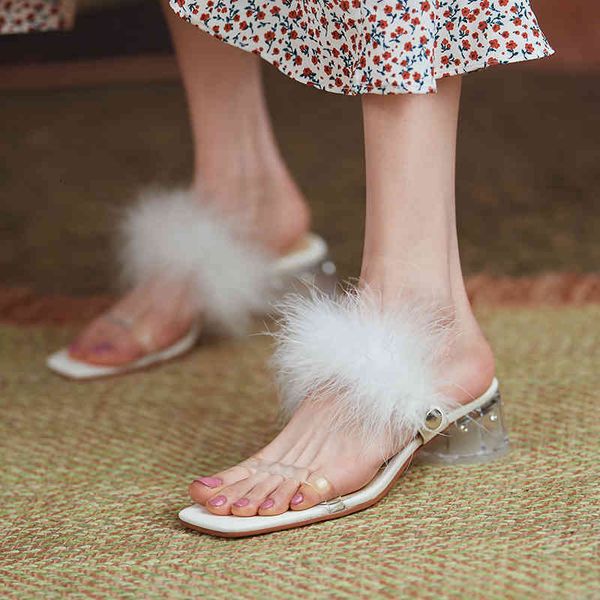 

women's sandals genuine leather. casual glass slippers. modern, handmade transparent heels. they'll see shoes. 28bt, Black