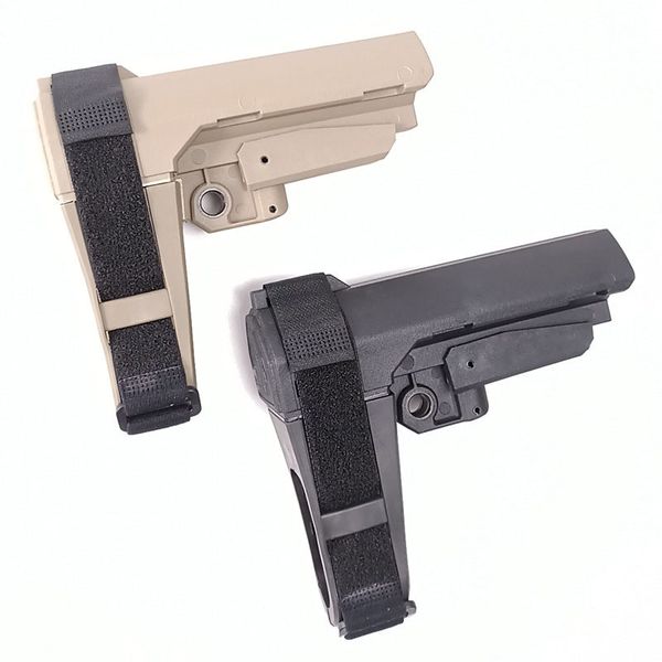 

Tactical Sba3 Stock for Hunting Pistola Airsoft Riflescopes and Carabina De Ar Comprimido Quick Mount Accessories Black