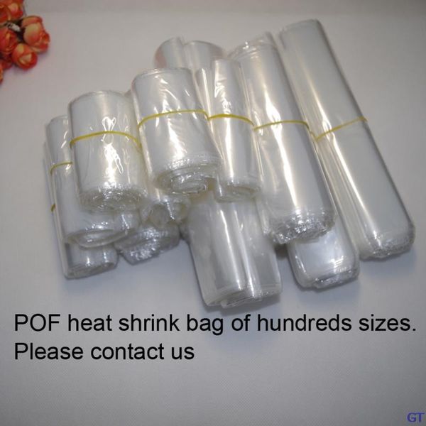 

food savers & storage containers 100pcs/lot 21sizes pof heat shrink wrapping bag 36cm x 50cm transparant plastic polybag diy gift cosmetics