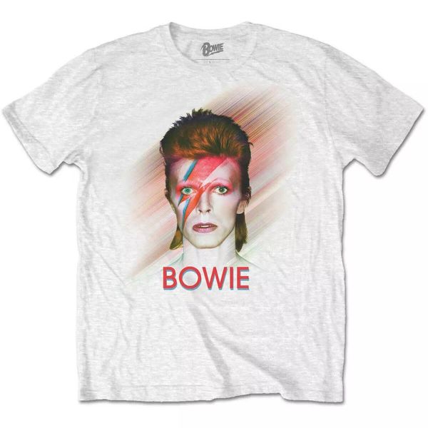 

david bowie aladdin sane tour licensed tshirt men, White;black