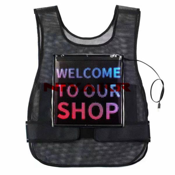 

display bluetooth controller p3.75 led vest 64x64