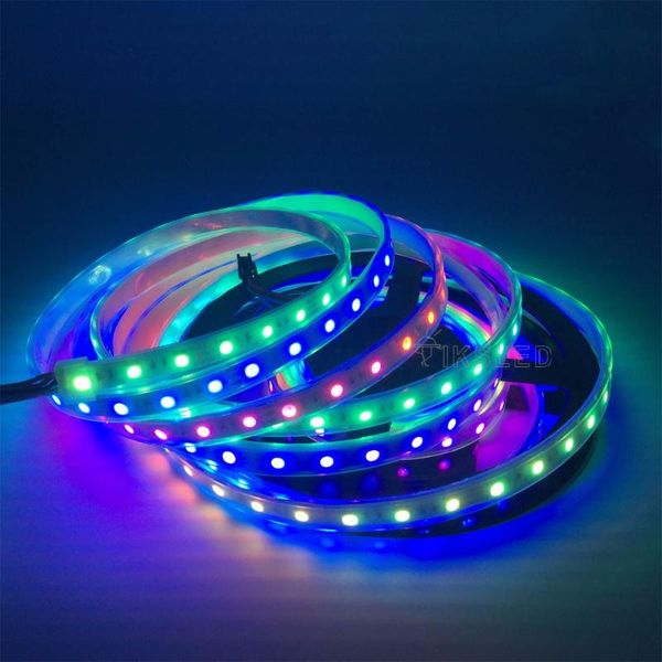 

strips led strip waterproof flexible light rgb ws 2811 ic tape lamp