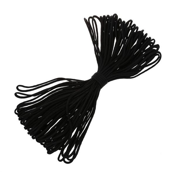 

parachute cord lanyard rope 7 core strand nylon survival outdoor black gadgets