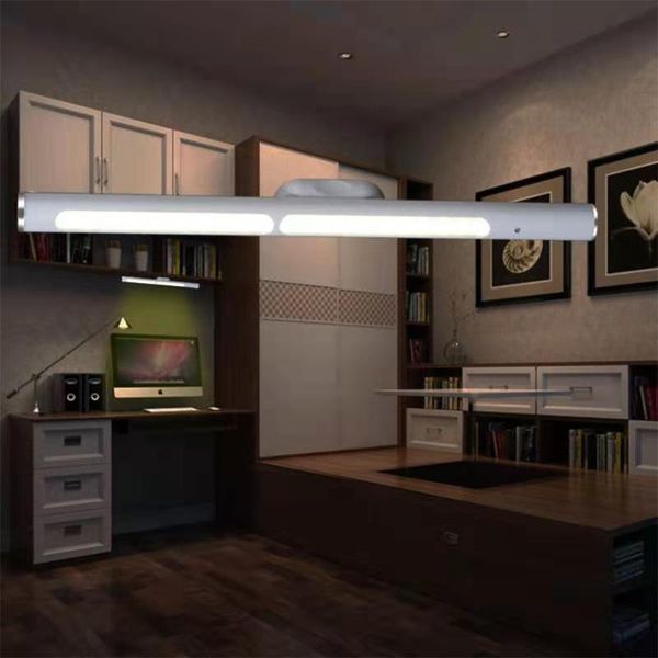 

stepless dimming led bar light usb rechargeable touch control magnetic hanging night for kitchen home closet lamp cabinet