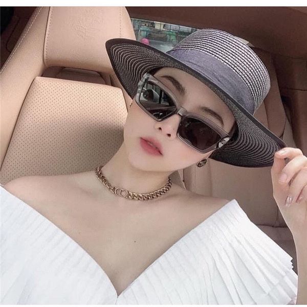 

design sunglasses box catstyle2 same face small anti ultraviolet, White;black