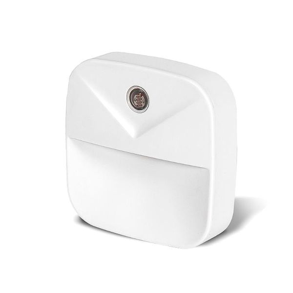 

smart home control white / warm light mini night led lamp, with automatic sensor, eu, for children's bedroom, indoor bedside