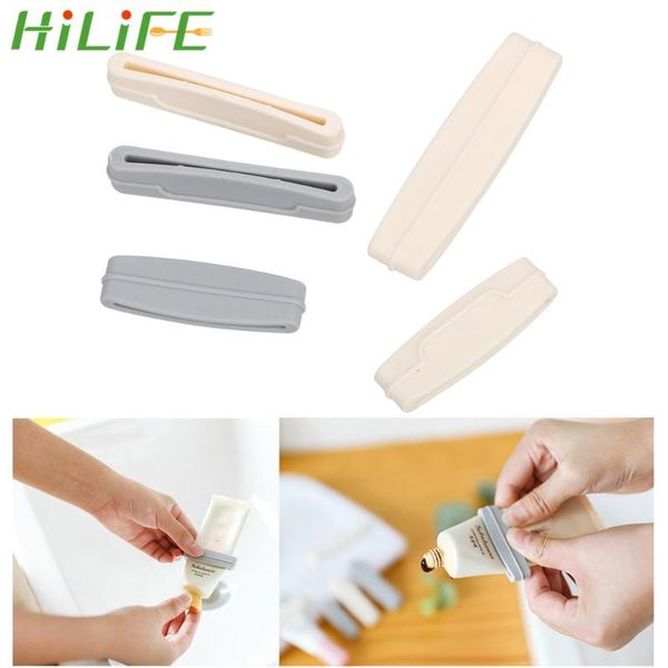 

toothbrush holders 3pcs/set toothpaste squeezer dispenser manual cream tube easy extruding clip bathroom products