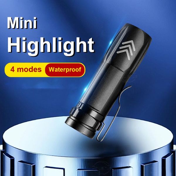 

powerful mini torch usb rechargeable high power led flashlights waterproof flash light small bright hunting lantern torches