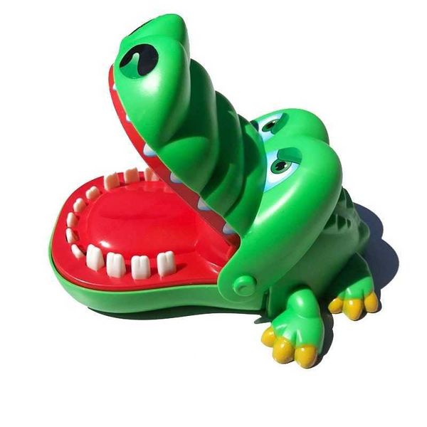 

large finger shark tooth extraction game hand biting crocodile parent child trickery toy