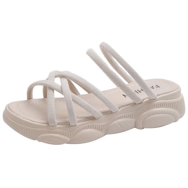 

sandals style summer women's fairy fashion casual shoes women platform, Black