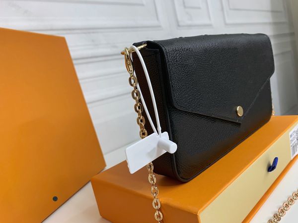 

womenpurses 3 piece women's wallets zipper bag female wallet purse fashion card holder pocket mini women tote bags with box dustbags 61, Red;black