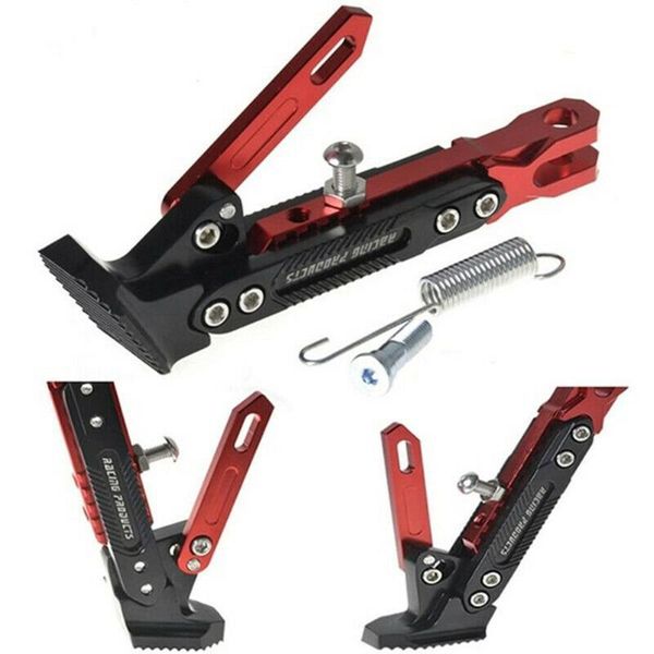 

other motorcycle parts adjustable kickstand foot side stand cnc aluminum alloy motorbike kick parking bracket lift